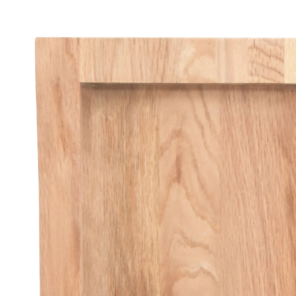 Kupaonska radna ploča svjetlosmeđa 60x30x(2-4) cm masivno drvo