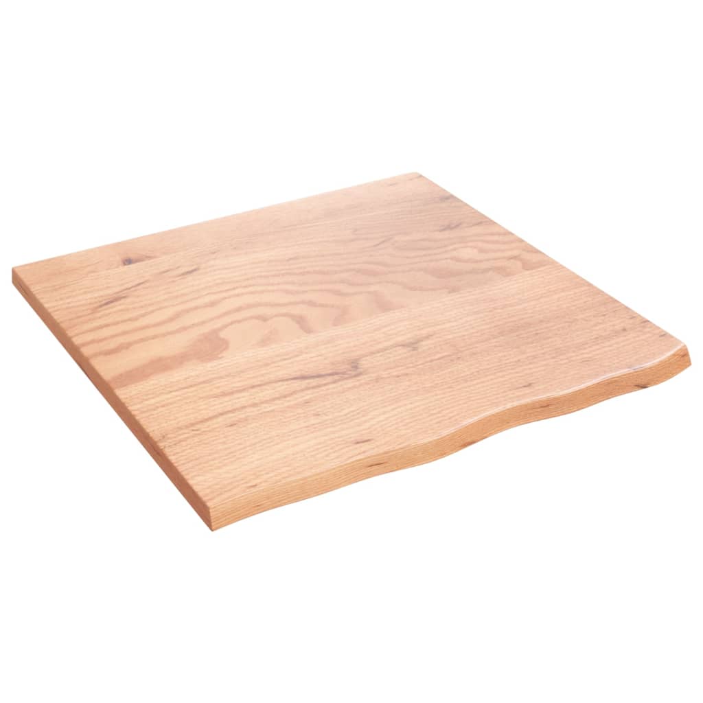 Kupaonska radna ploča svjetlosmeđa 60x60x2 cm tretirano drvo
