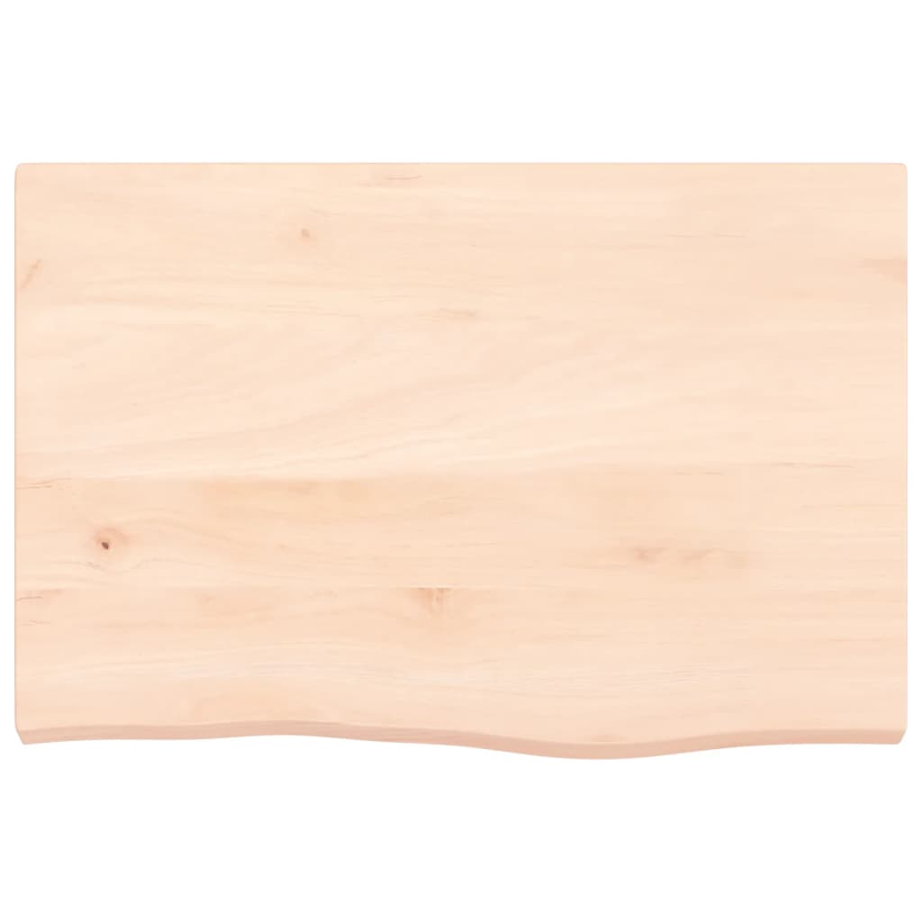 Stolna ploča 60x40x(2-4) cm od netretirane masivne hrastovine