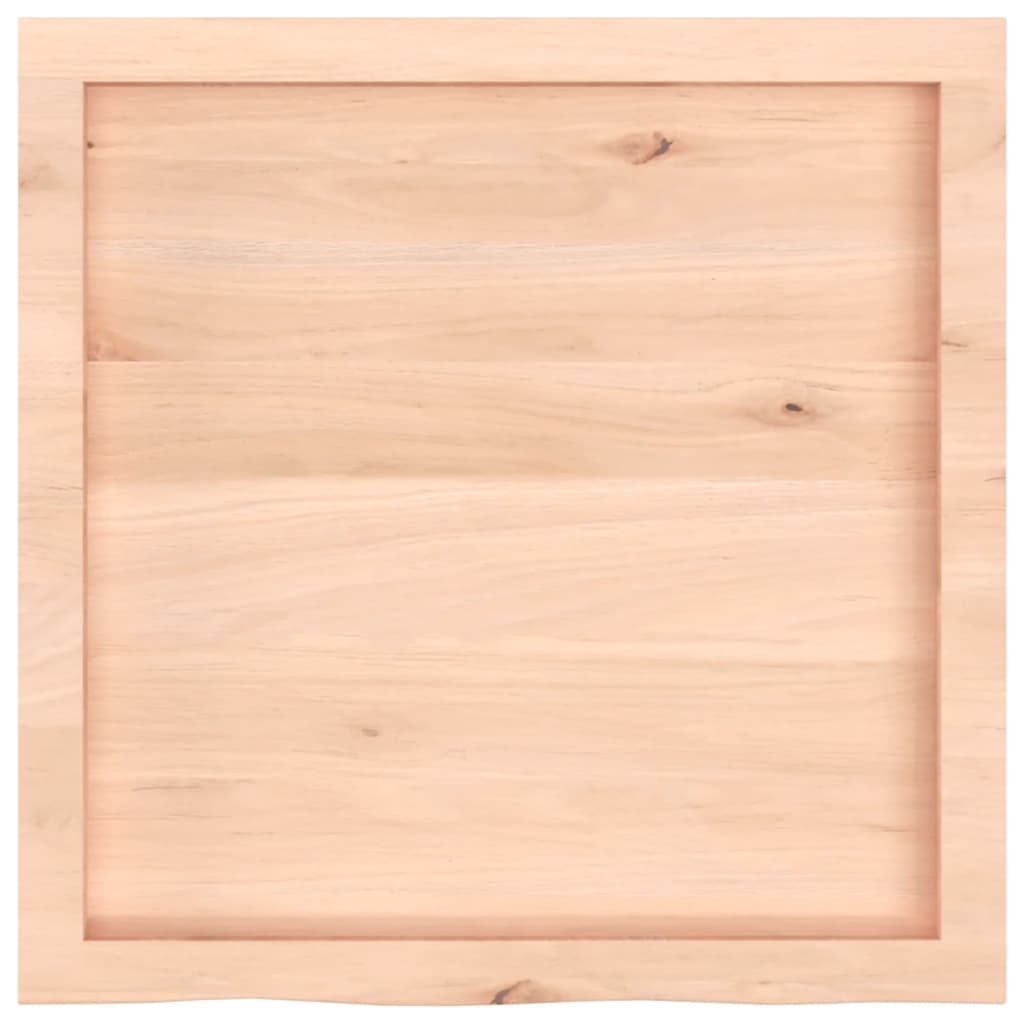 Stolna ploča 60x60x(2 - 6) cm od netretirane masivne hrastovine