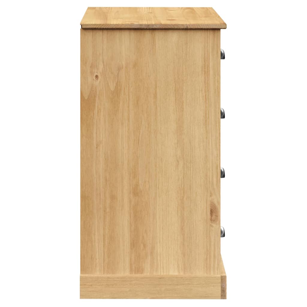 Komoda s ladicama VIGO 113 x 40 x 75 cm od masivne borovine
