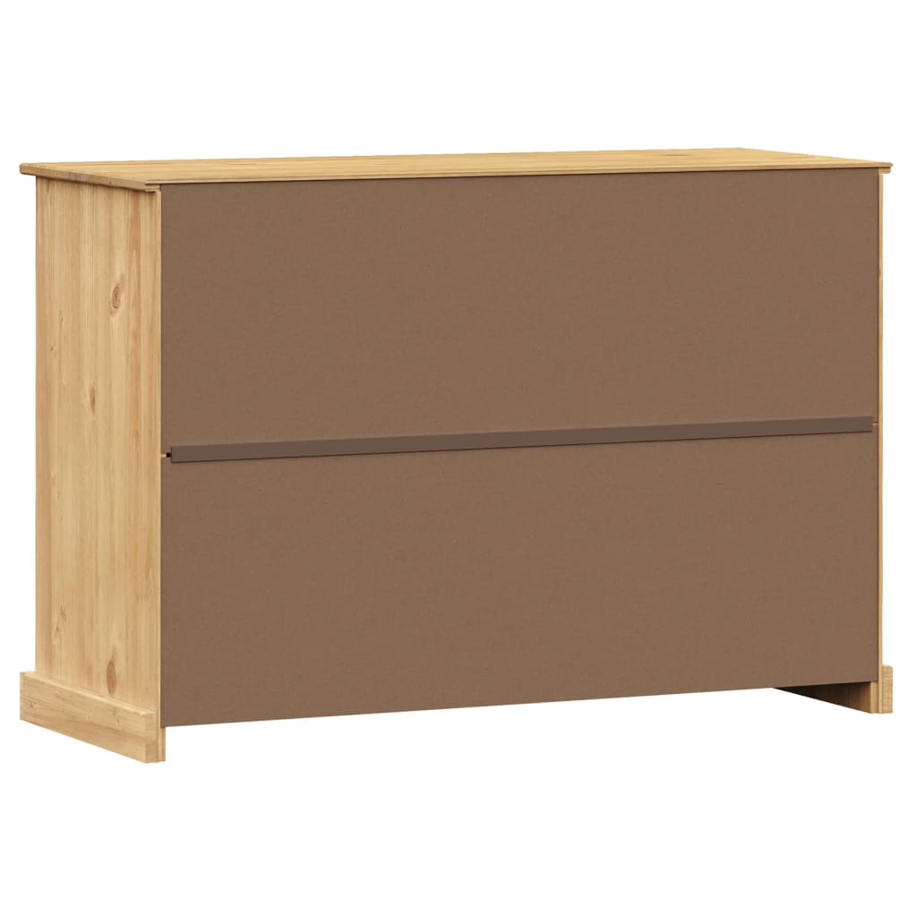 Komoda s ladicama VIGO 113 x 40 x 75 cm od masivne borovine