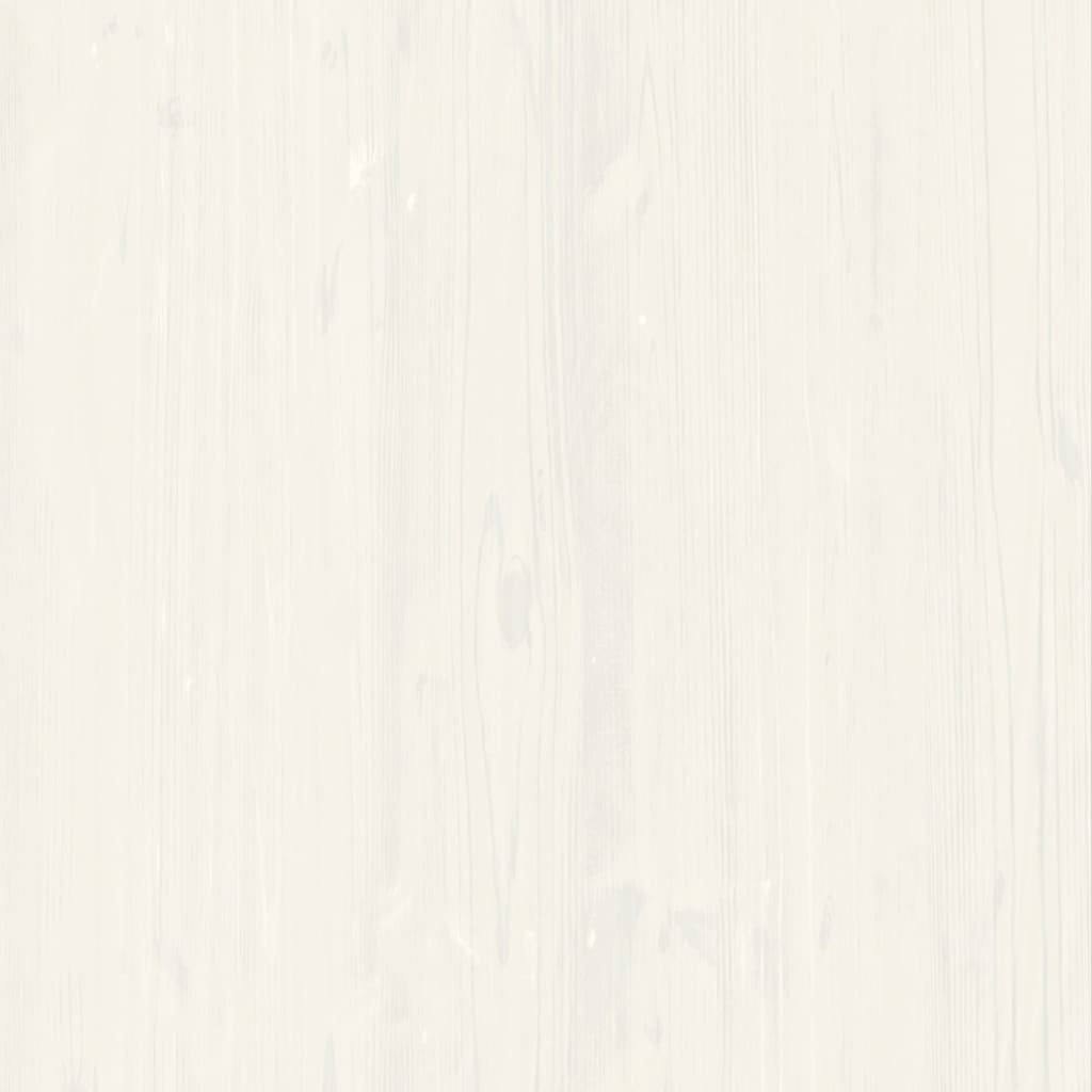Komoda s ladicama VIGO 113x40x75 cm bijela od masivne borovine