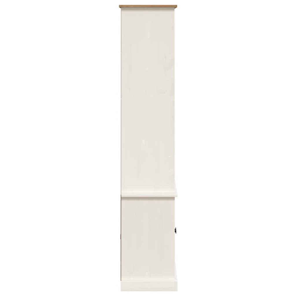 Regal za knjige VIGO bijeli 85x35x170 cm od masivne borovine