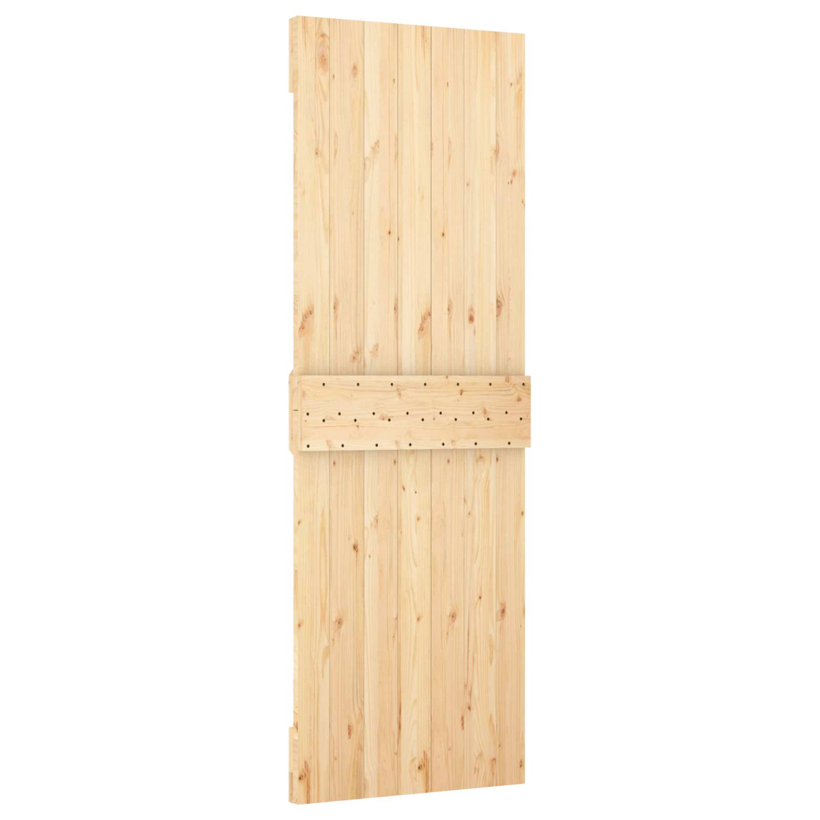 Vrata NARVIK Prirodna 70 x 210 cm Čvrsta borovina