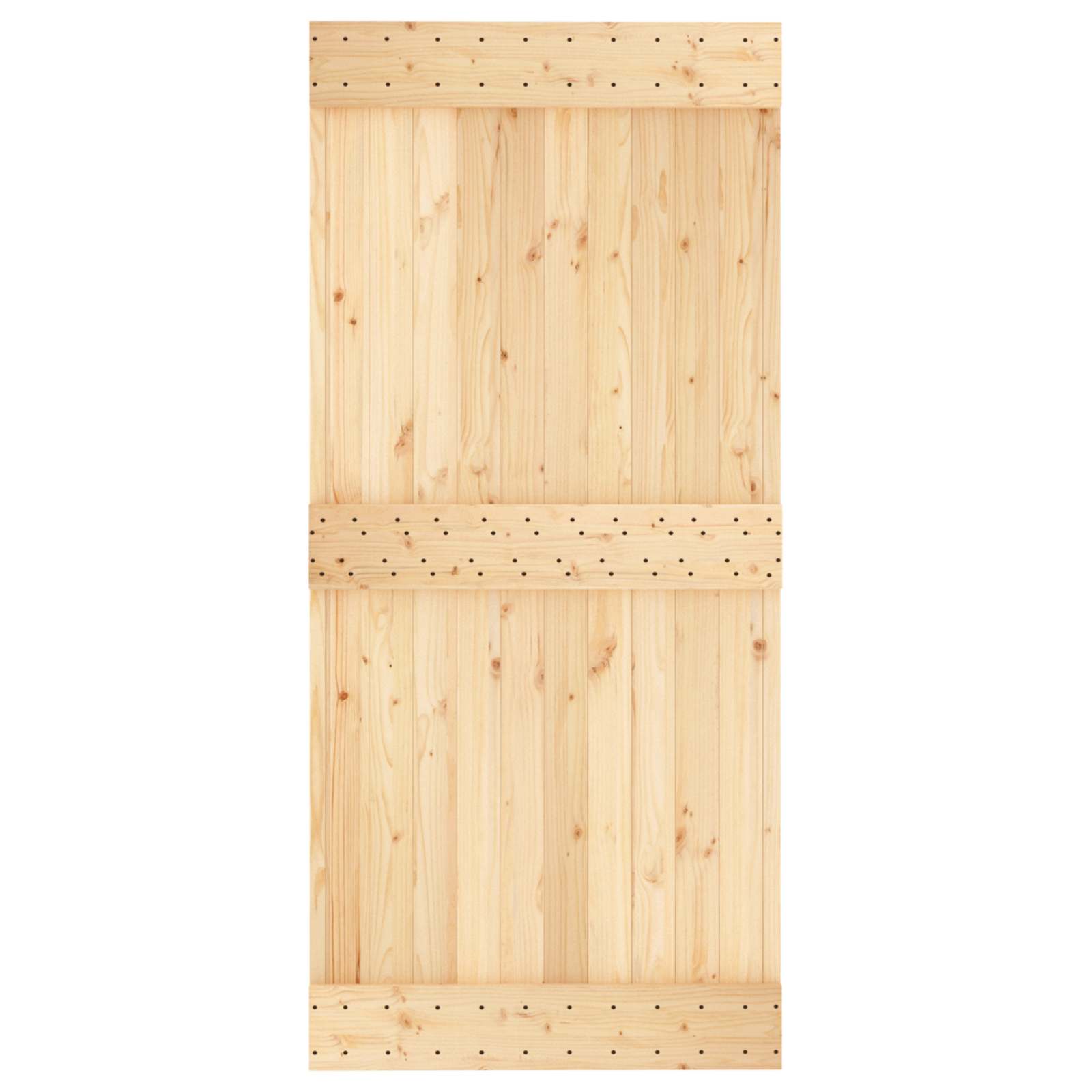 Vrata NARVIK Prirodna 95 x 210 cm Čvrsta borovina