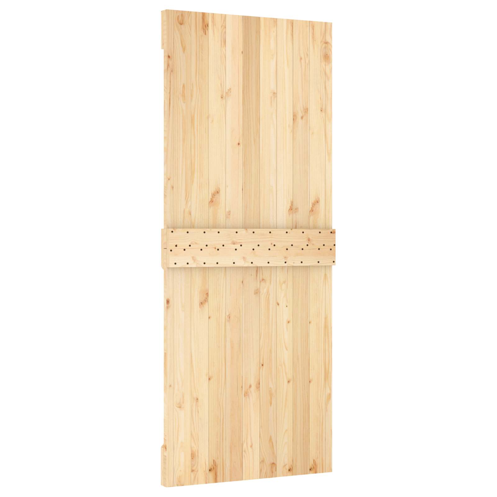 Vrata NARVIK Prirodna 85 x 210 cm Čvrsta borovina