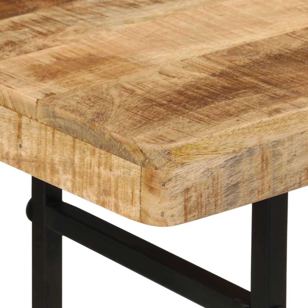 Konzolni stol 112x36x76 cm Puno drvo Mango i željezo