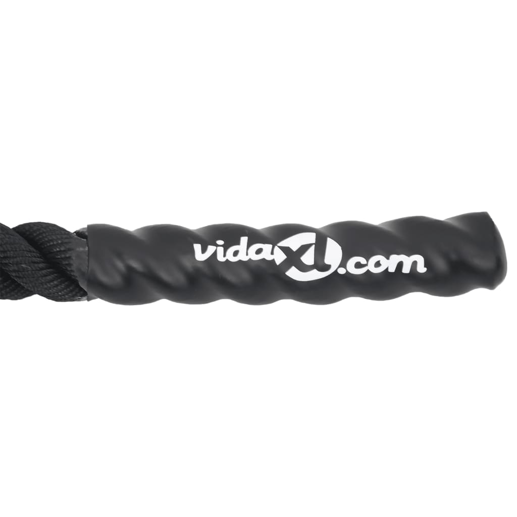 Borbeno uže crno 12 m 9 kg poliester