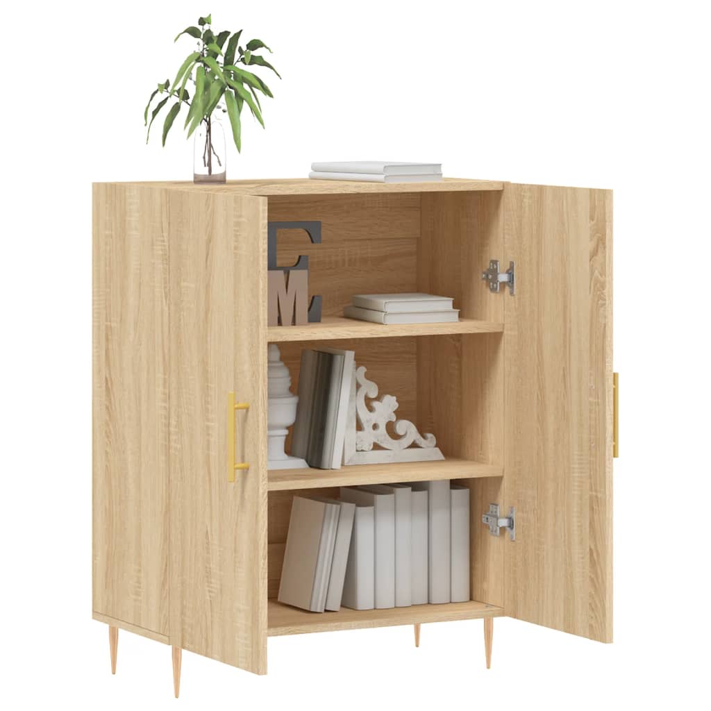 Komoda boja hrasta sonome 69,5x34x90 cm od konstruiranog drva
