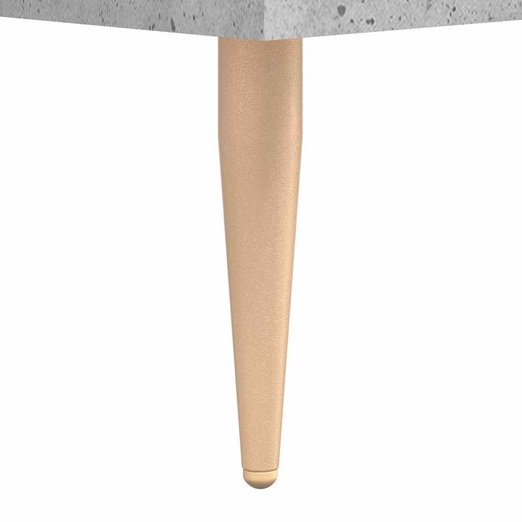 Komoda siva boja betona 69,5x34x90 cm od konstruiranog drva