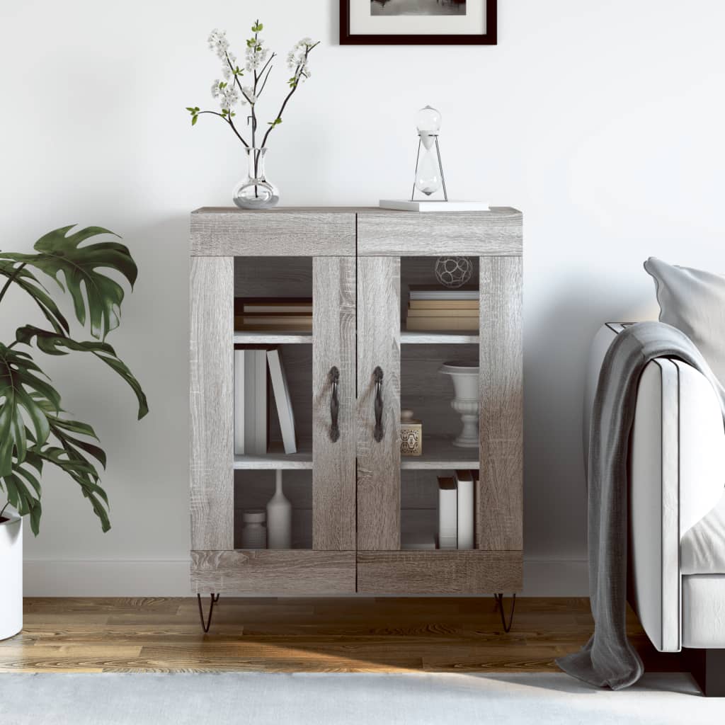 Komoda boja hrasta sonome 69,5 x 34 x 90 cm konstruirano drvo