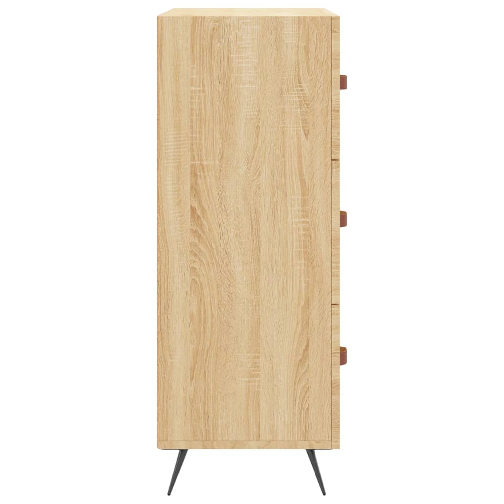 Komoda boja hrasta sonome 69,5 x 34 x 90 cm konstruirano drvo