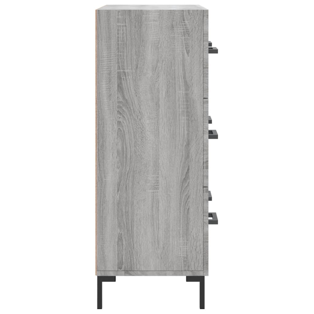 Komoda boja hrasta sonome 69,5 x 34 x 90 cm konstruirano drvo