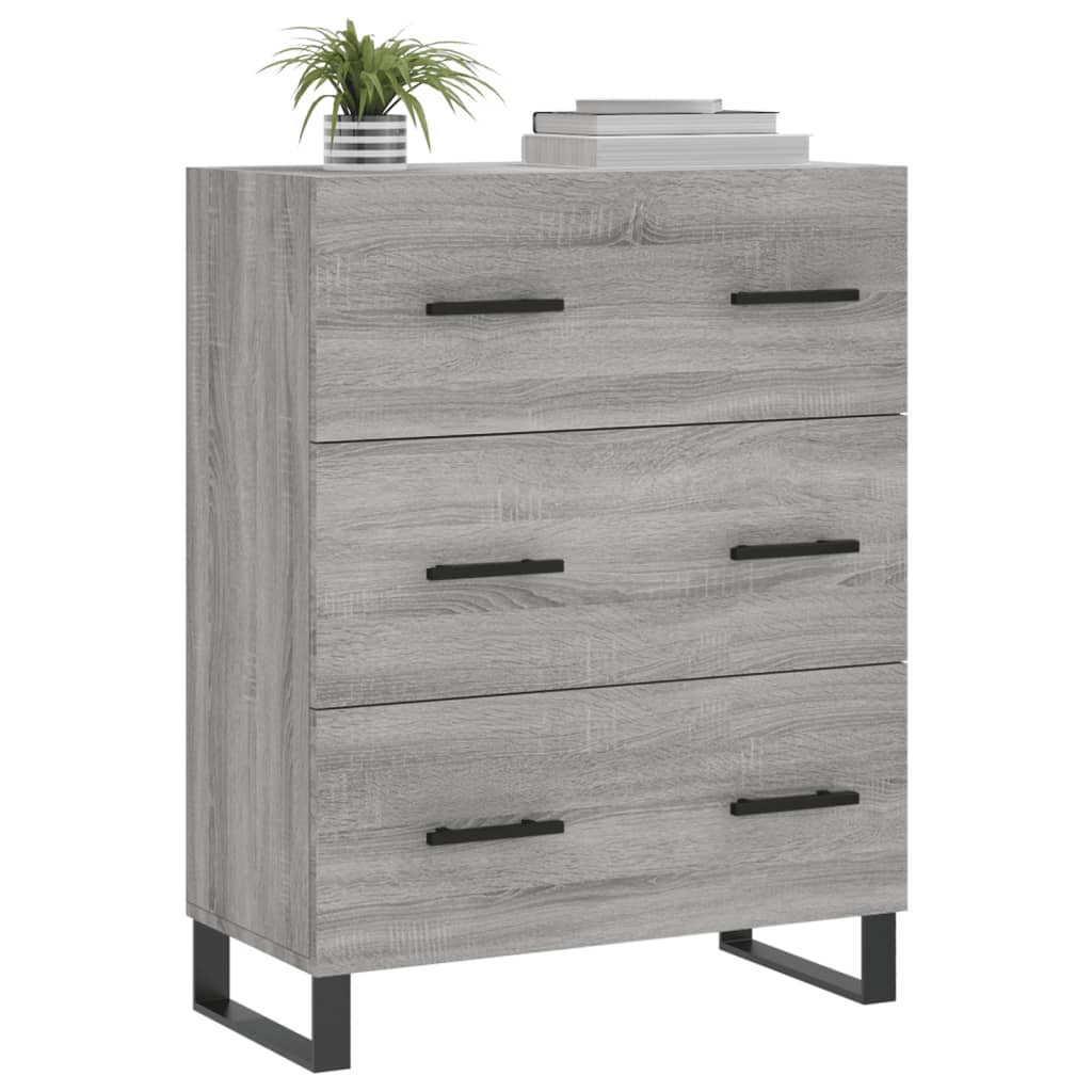 Komoda boja hrasta sonome 69,5 x 34 x 90 cm konstruirano drvo