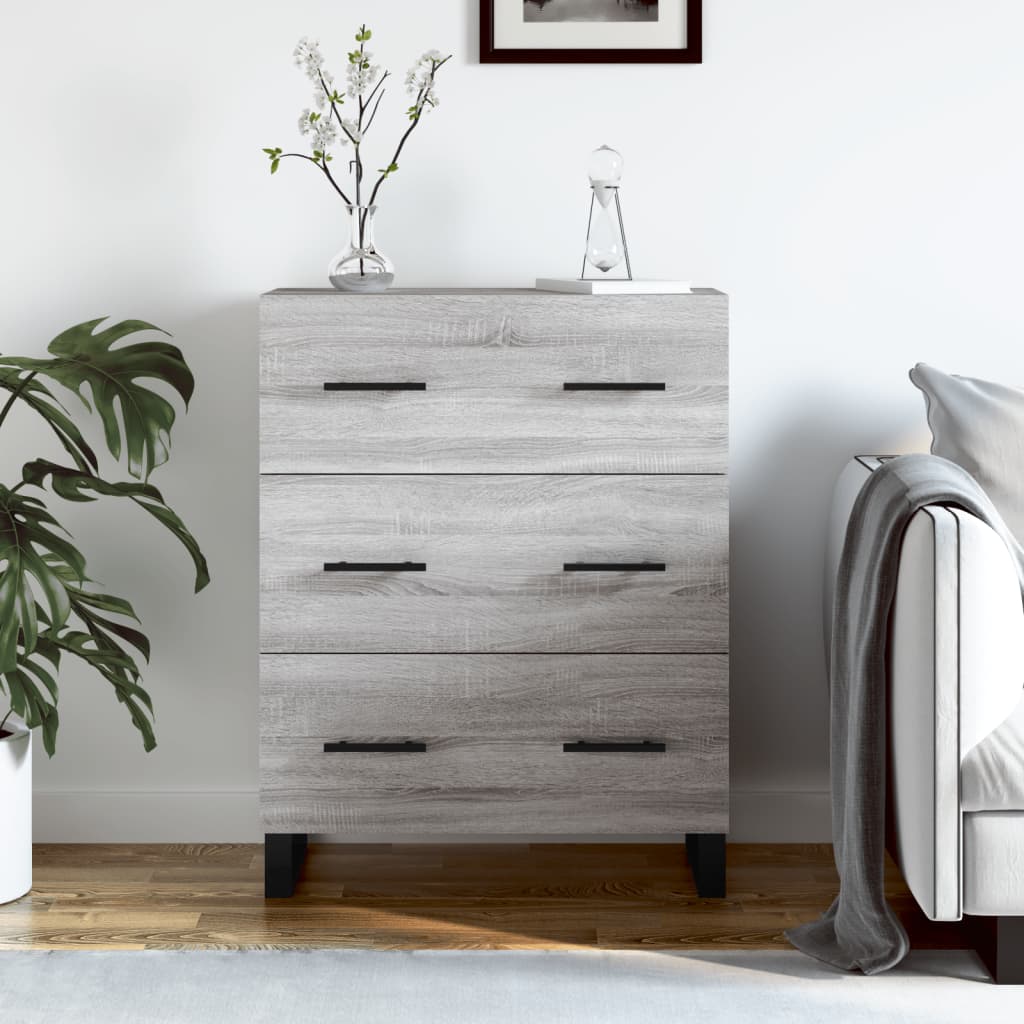 Komoda boja hrasta sonome 69,5 x 34 x 90 cm konstruirano drvo