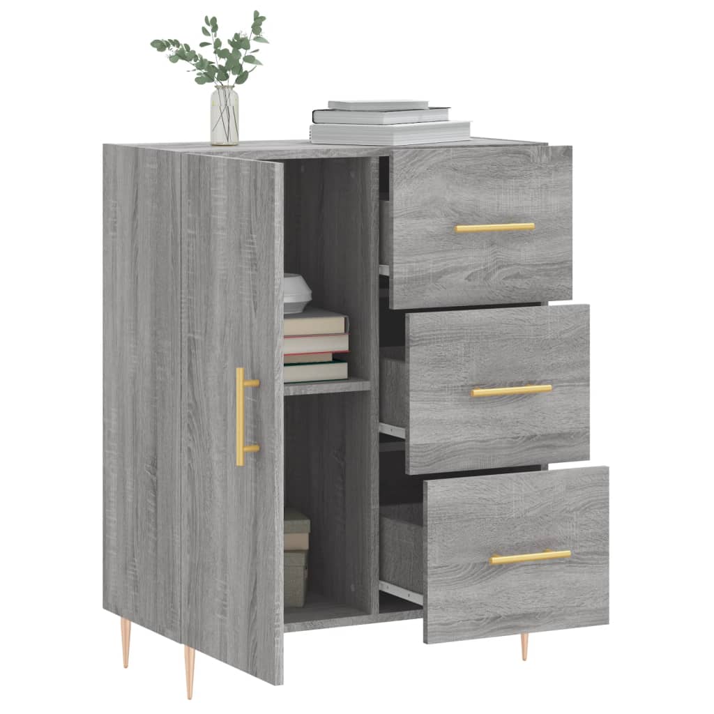 Komoda boja hrasta sonome 69,5 x 34 x 90 cm konstruirano drvo