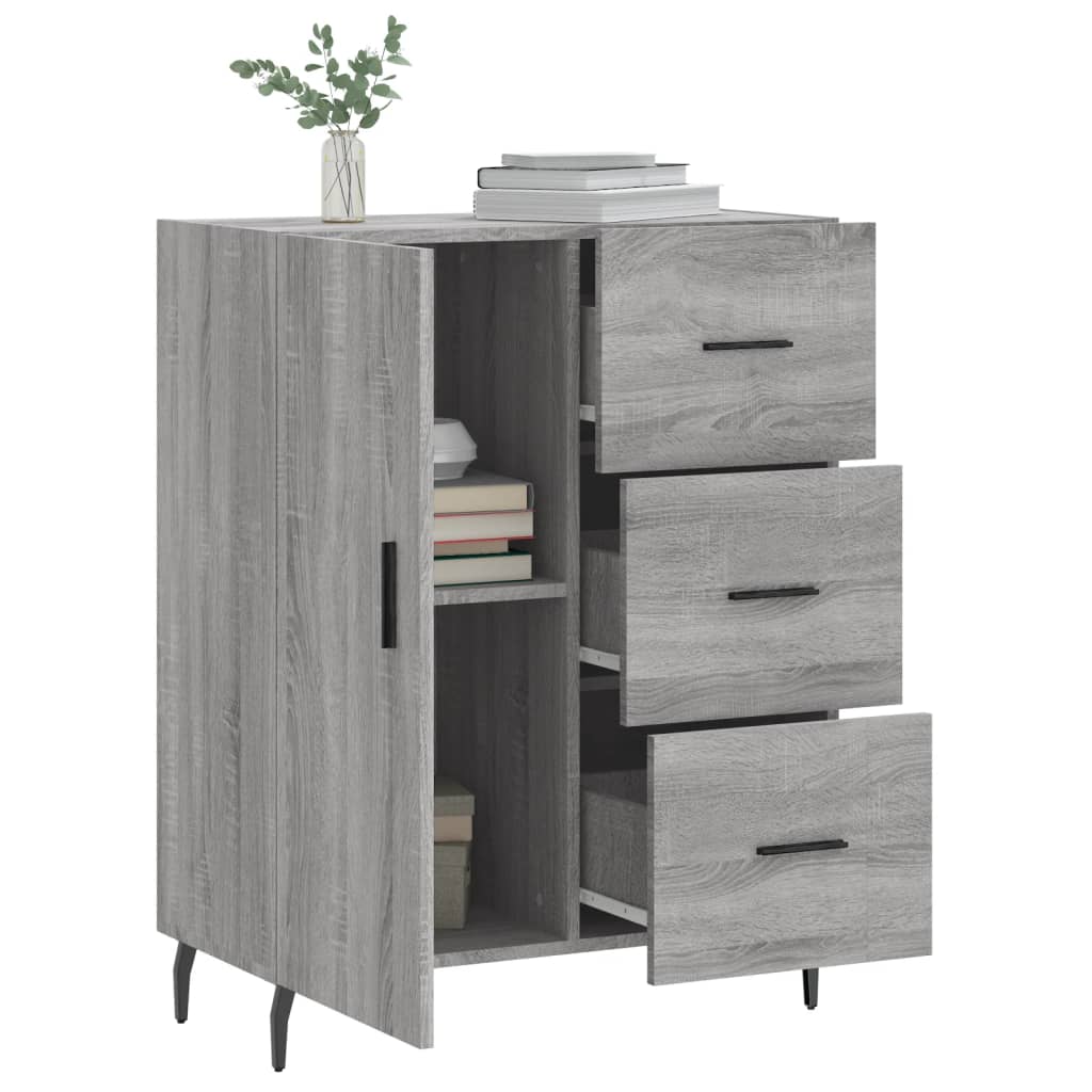 Komoda boja hrasta sonome 69,5 x 34 x 90 cm konstruirano drvo