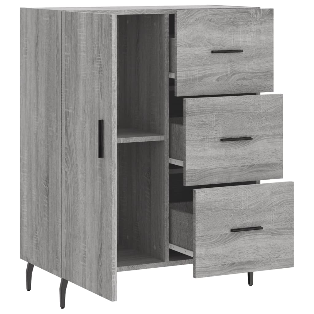 Komoda boja hrasta sonome 69,5 x 34 x 90 cm konstruirano drvo