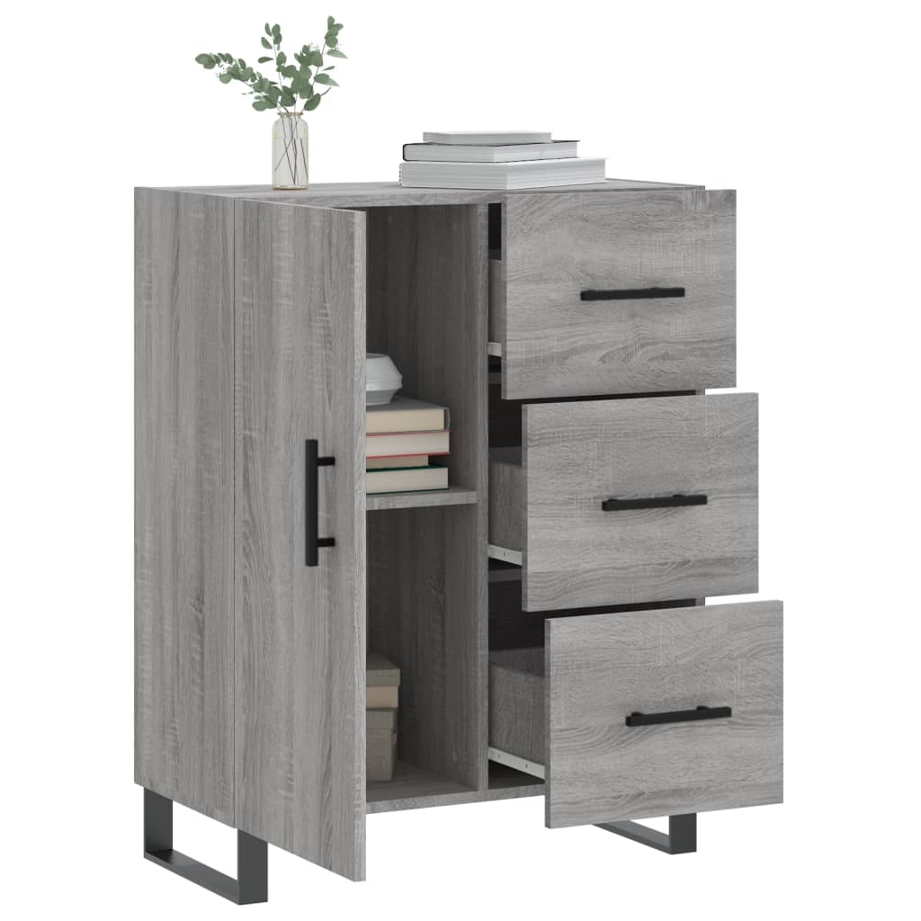 Komoda boja hrasta sonome 69,5 x 34 x 90 cm konstruirano drvo