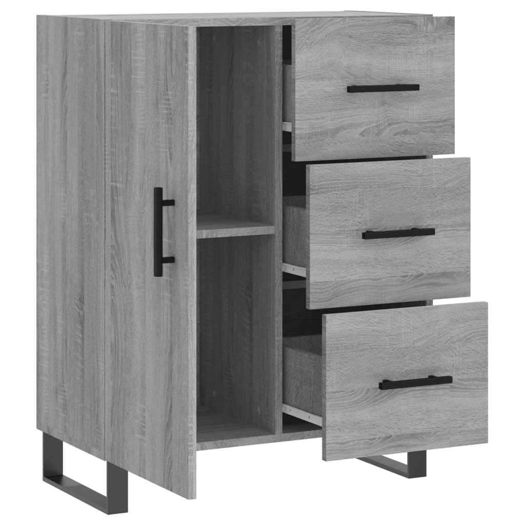 Komoda boja hrasta sonome 69,5 x 34 x 90 cm konstruirano drvo