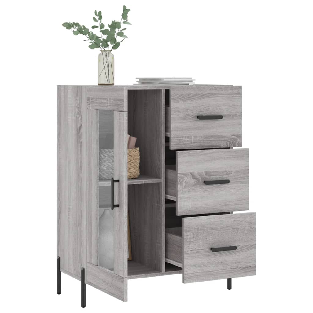 Komoda boja hrasta sonome 69,5 x 34 x 90 cm konstruirano drvo