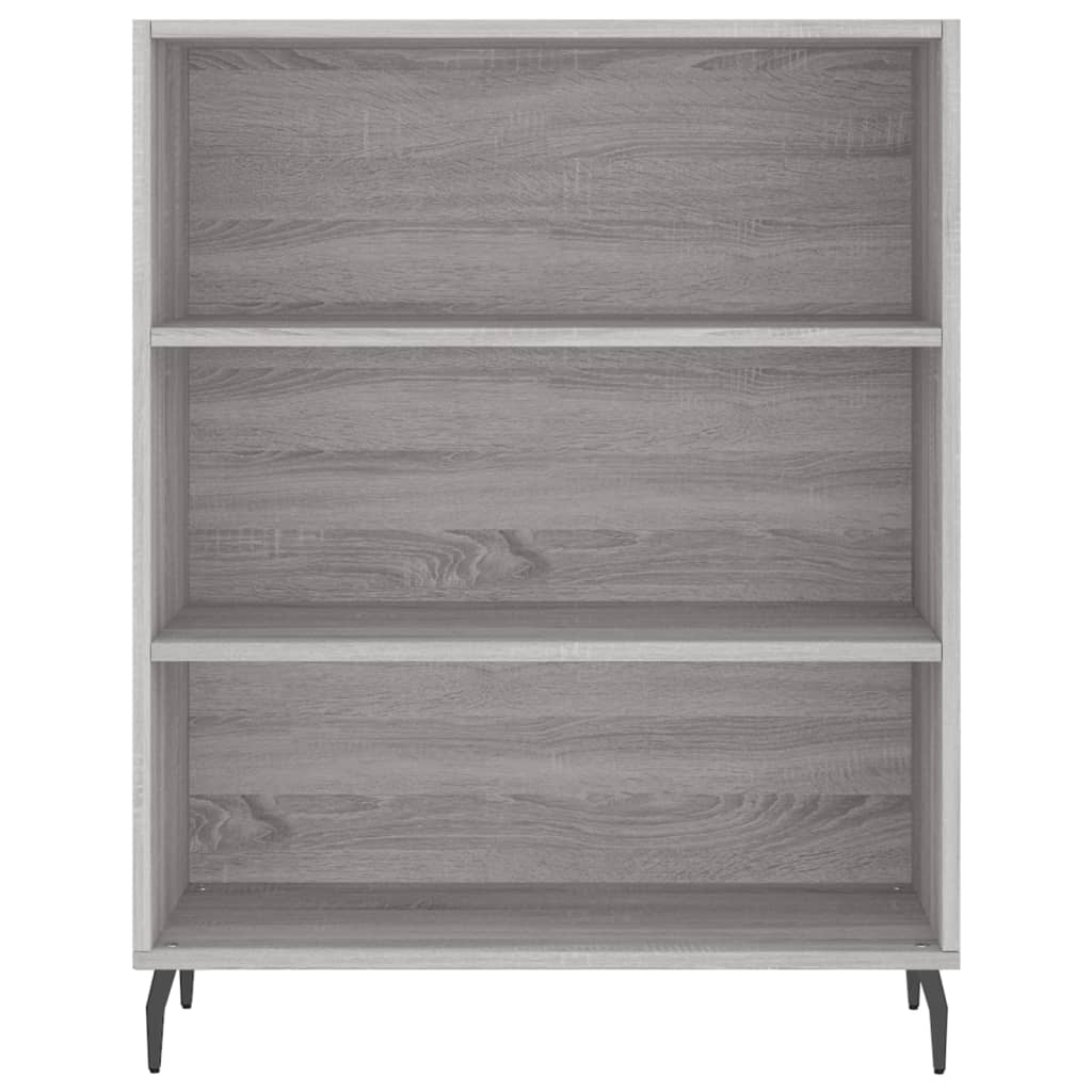 Ormarić s policama boja hrasta 69,5x32,5x90cm konstruirano drvo