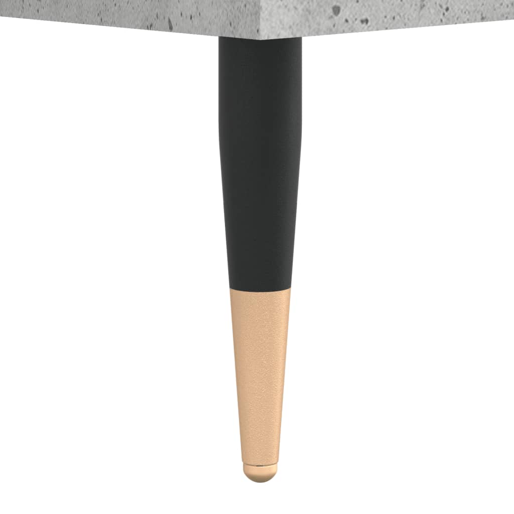 Komoda siva boja betona 34,5x34x90 cm od konstruiranog drva