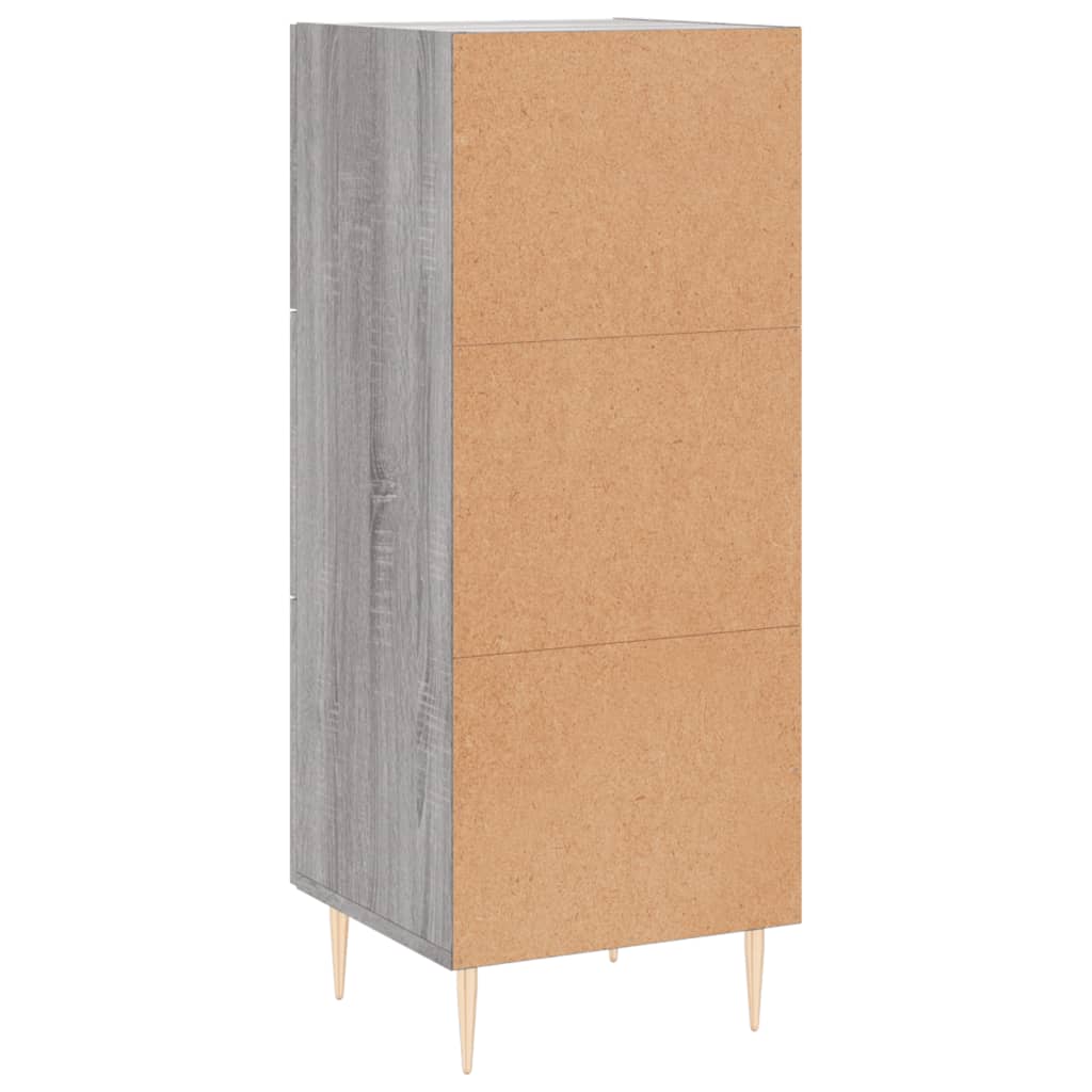 Komoda boja hrasta sonome 34,5x34x90 cm od konstruiranog drva