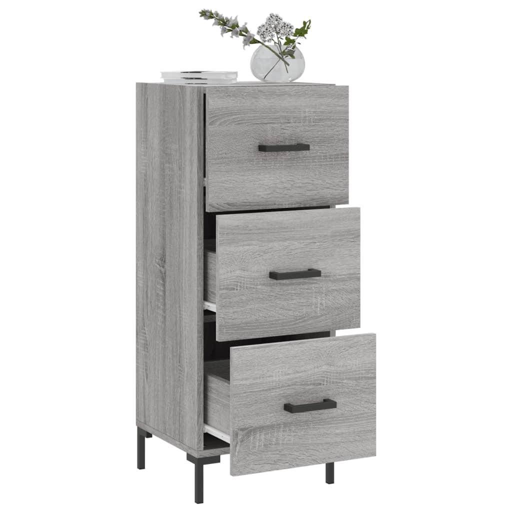 Komoda boja hrasta sonome 34,5x34x90 cm od konstruiranog drva