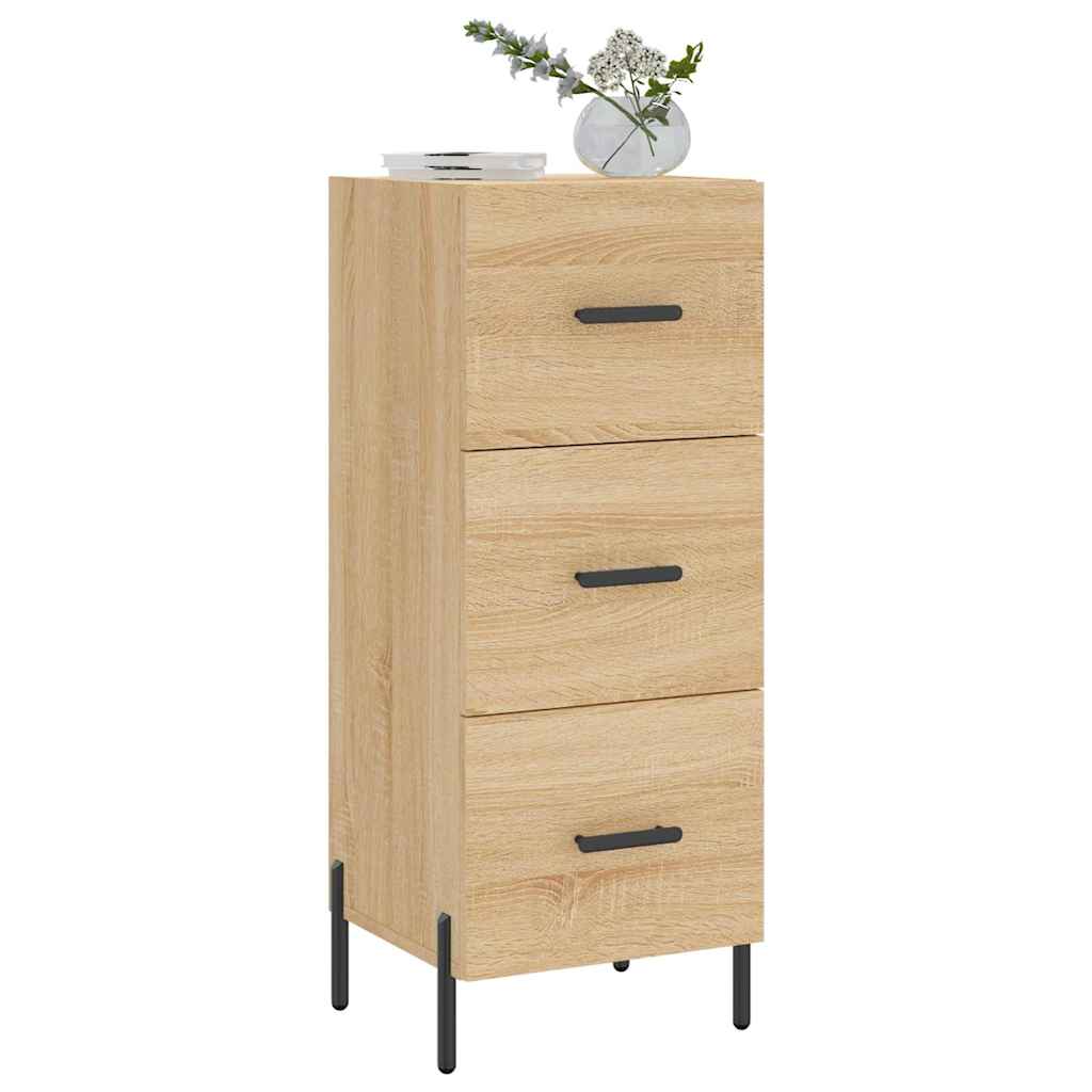 Komoda boja hrasta sonome 34,5x34x90 cm od konstruiranog drva