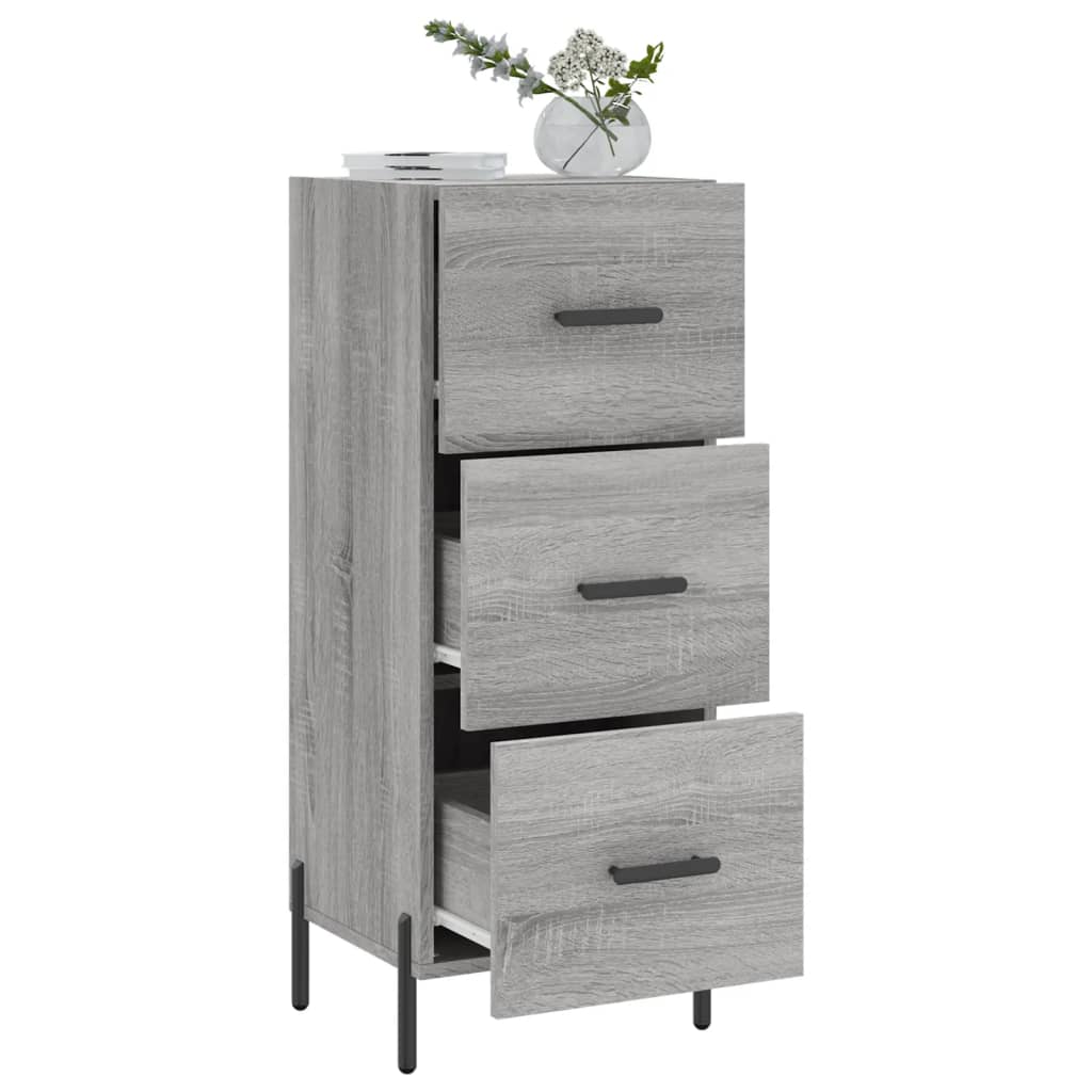 Komoda boja hrasta sonome 34,5x34x90 cm od konstruiranog drva