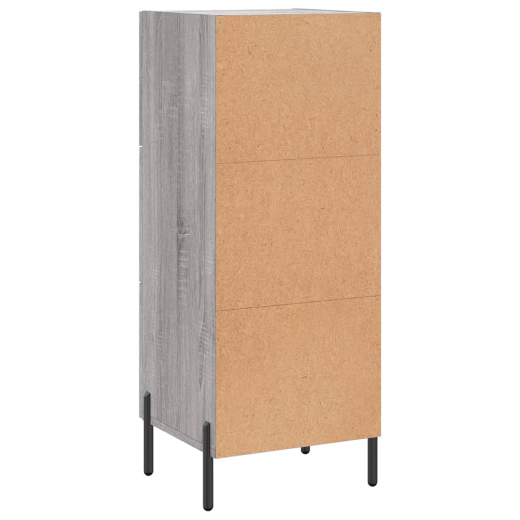 Komoda boja hrasta sonome 34,5x34x90 cm od konstruiranog drva