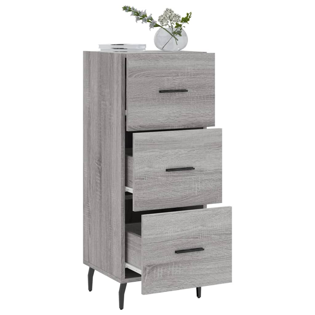 Komoda boja hrasta sonome 34,5x34x90 cm od konstruiranog drva
