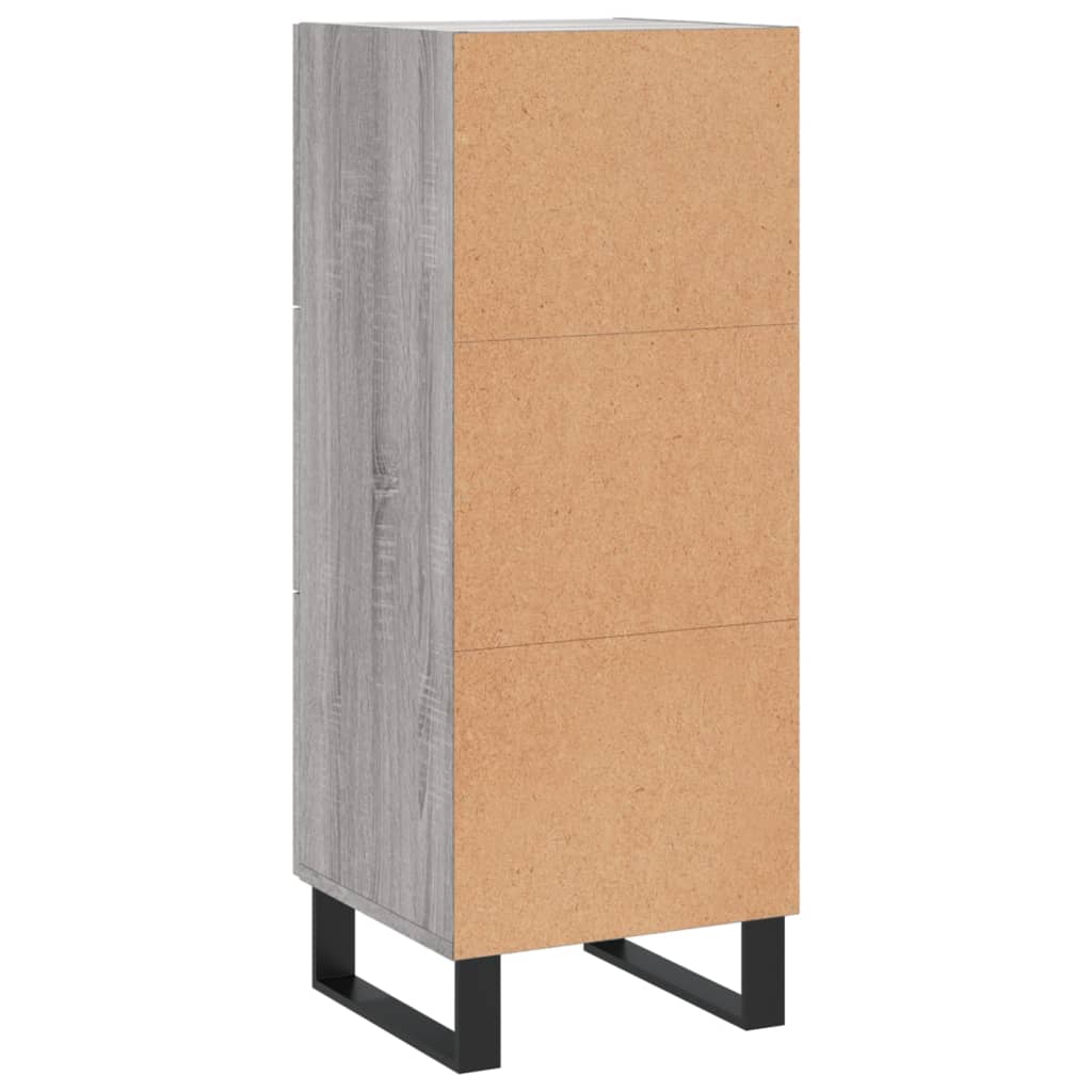 Komoda boja hrasta sonome 34,5x34x90 cm od konstruiranog drva