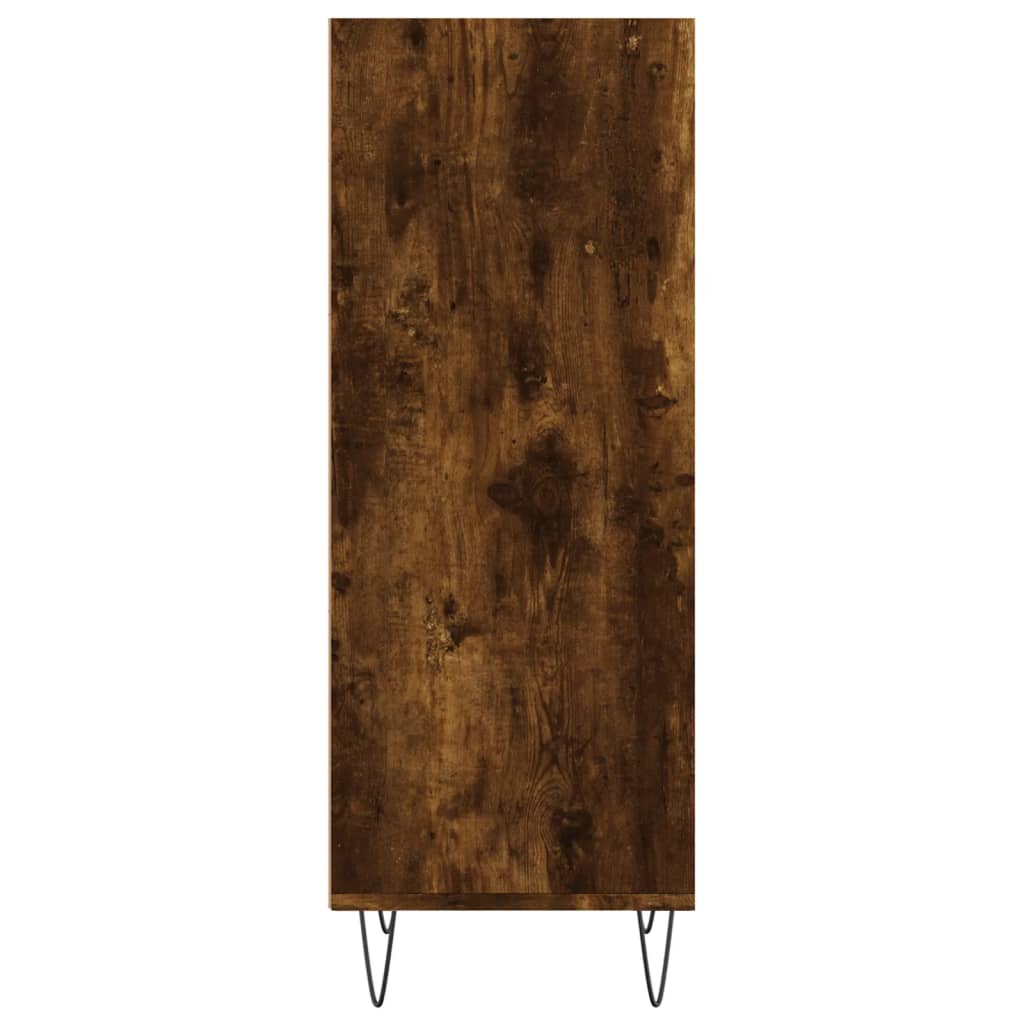Komoda boja dimljenog hrasta 34,5x32,5x90 cm konstruirano drvo
