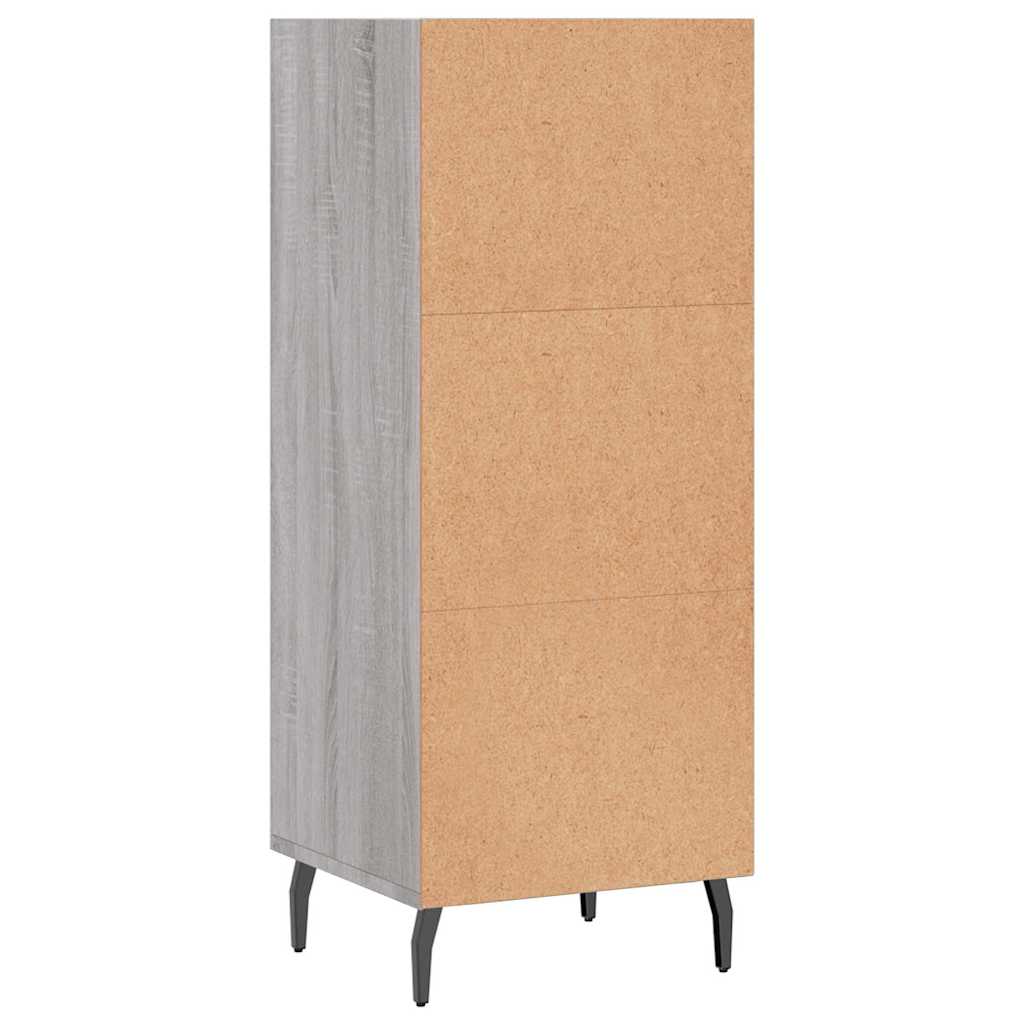 Komoda boja hrasta sonome 34,5x32,5x90 cm konstruirano drvo