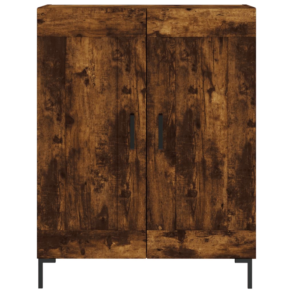 Komoda boja dimljenog hrasta 69,5x34x90 cm konstruirano drvo
