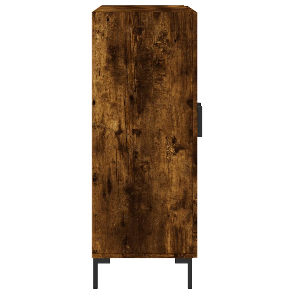 Komoda boja dimljenog hrasta 69,5x34x90 cm konstruirano drvo
