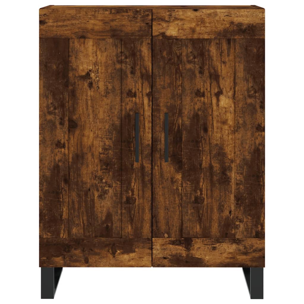 Komoda boja dimljenog hrasta 69,5x34x90 cm konstruirano drvo