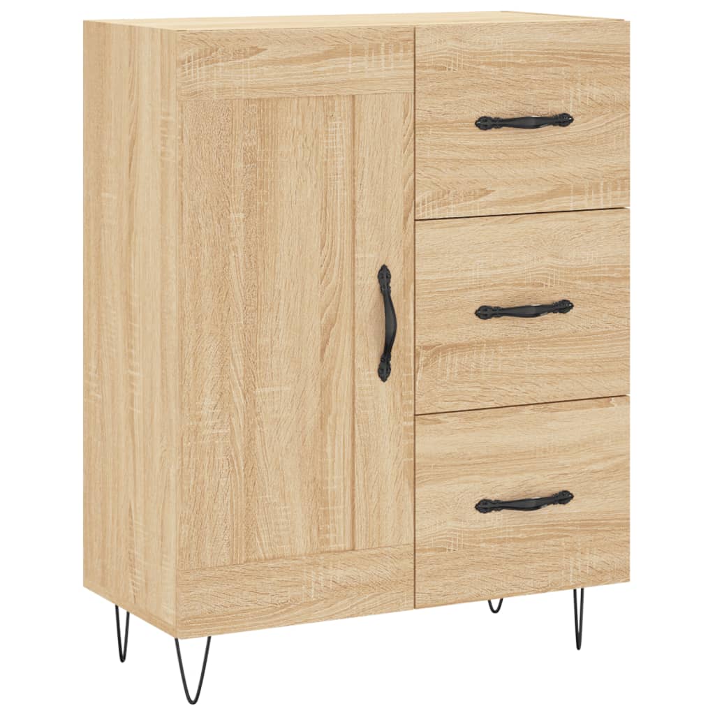 Komoda boja hrasta sonome 69,5x34x90 cm od konstruiranog drva