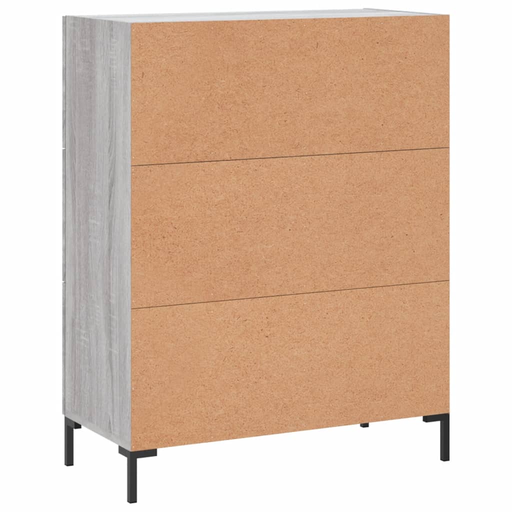 Komoda boja hrasta sonome 69,5 x 34 x 90 cm konstruirano drvo