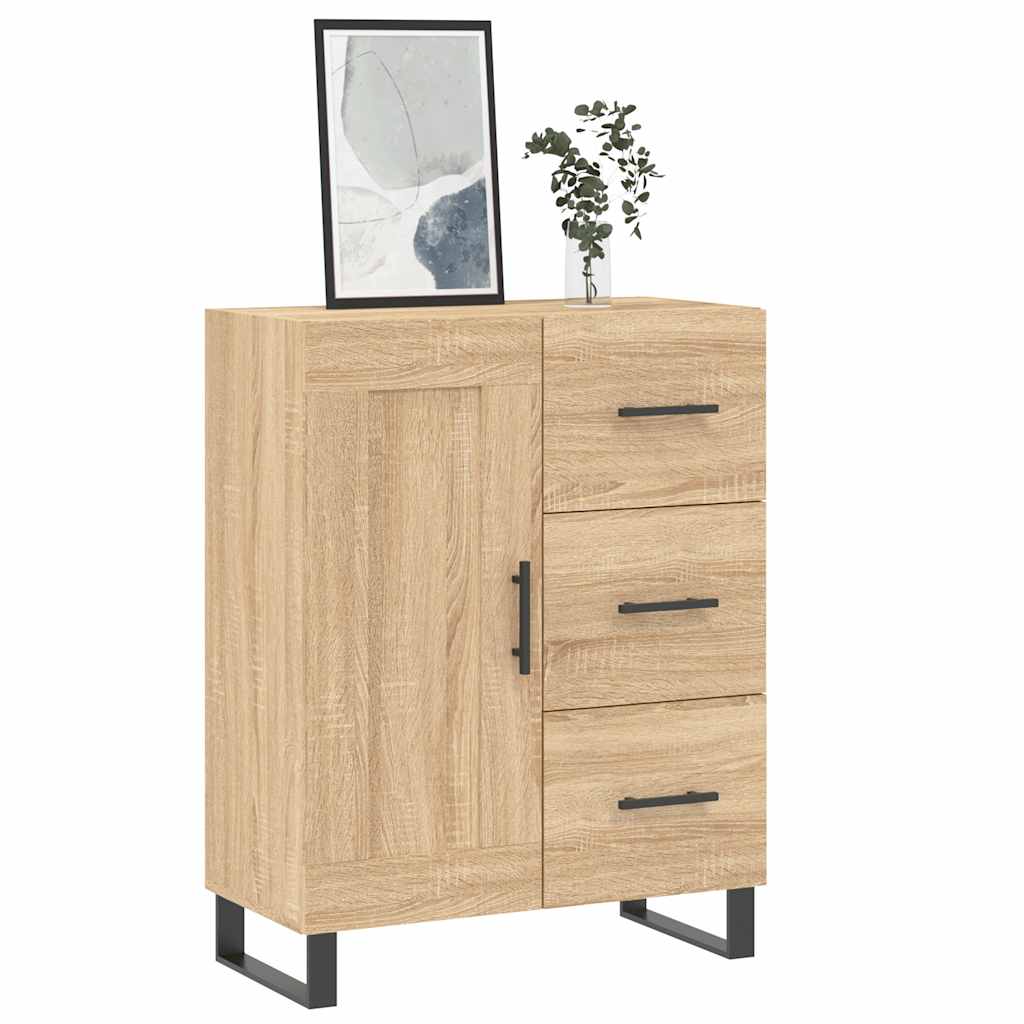 Komoda boja hrasta sonome 69,5x34x90 cm od konstruiranog drva