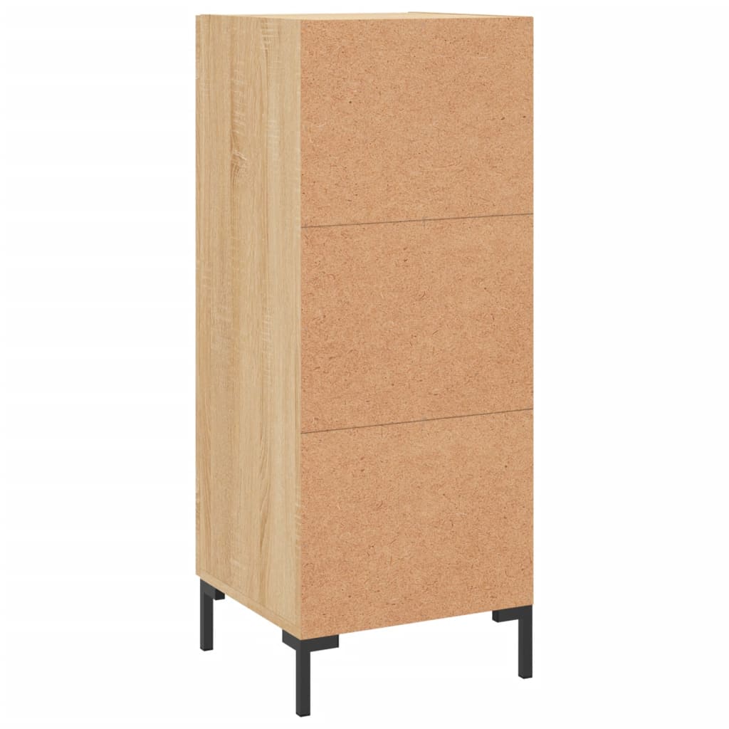 Komoda boja hrasta sonome 34,5x34x90 cm od konstruiranog drva