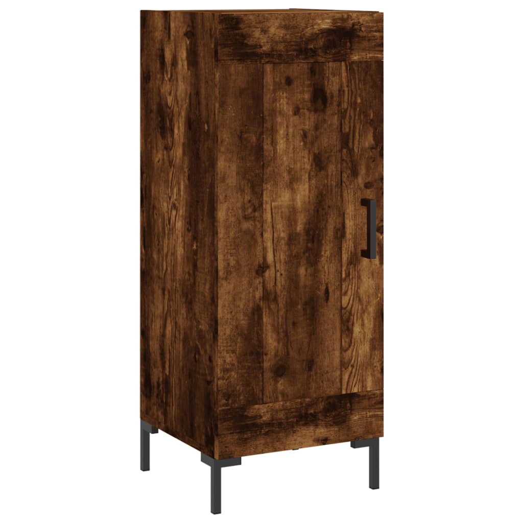 Komoda boja dimljenog hrasta 34,5x34x90 cm konstruirano drvo