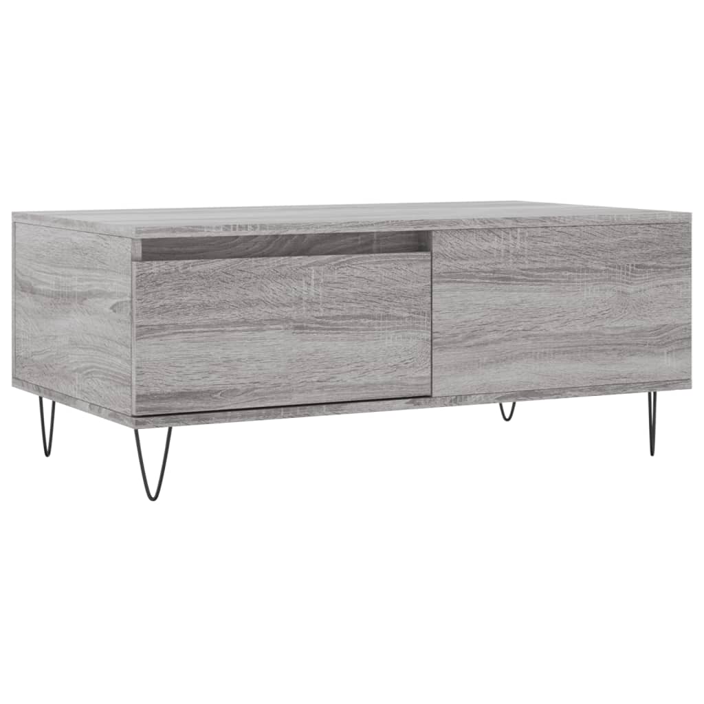 Stolić za kavu boja sivog hrasta 90x50x36,5cm konstruirano drvo