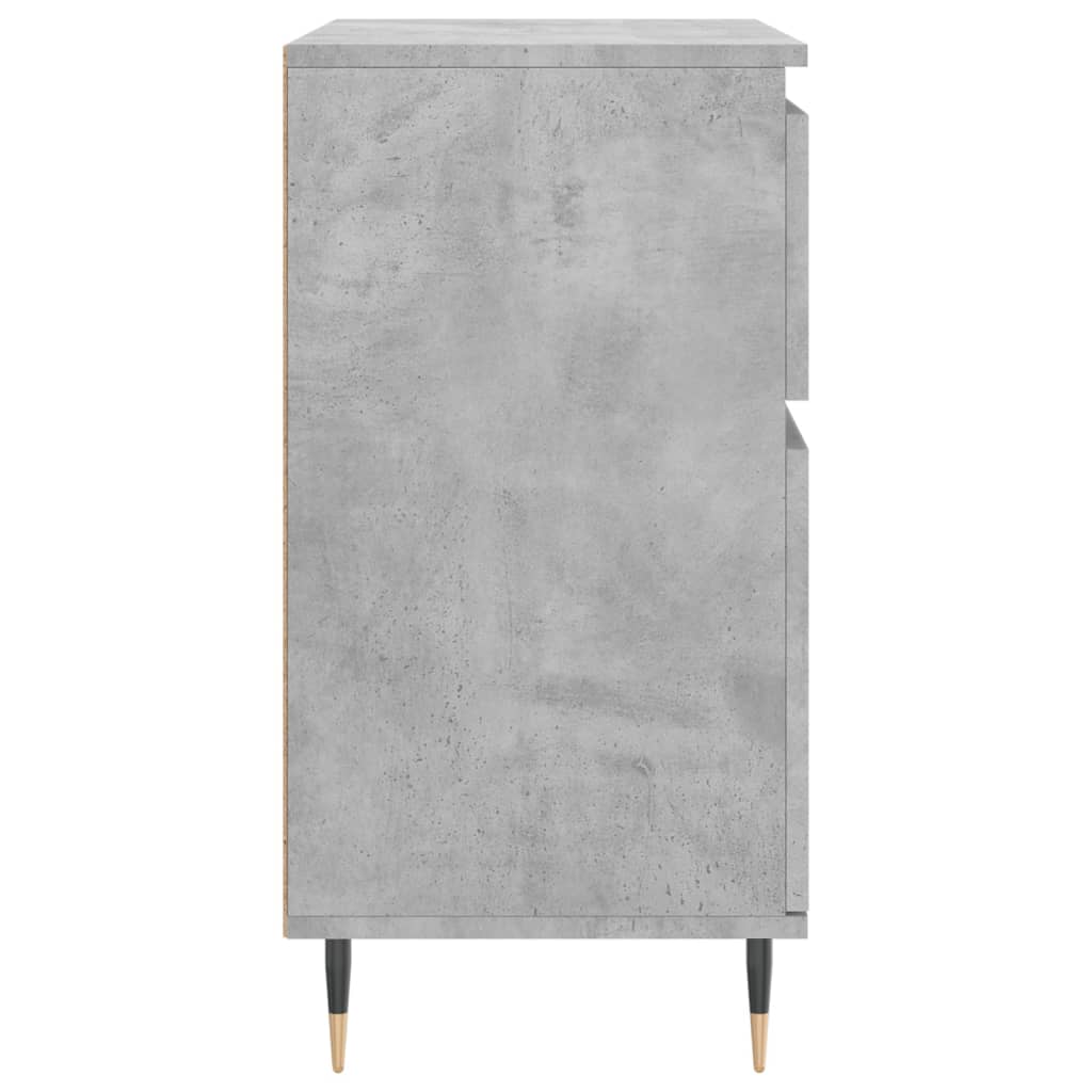 Komoda siva boja betona 60x35x70 cm od konstruiranog drva