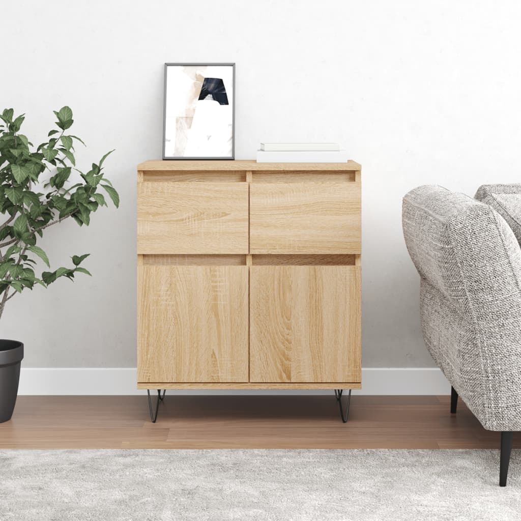 Komoda boja hrasta sonome 60 x 35 x 70 cm od konstruiranog drva