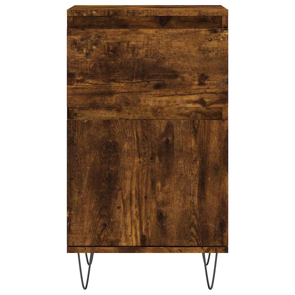 Komoda boja dimljenog hrasta 40 x 35 x 70 cm konstruirano drvo