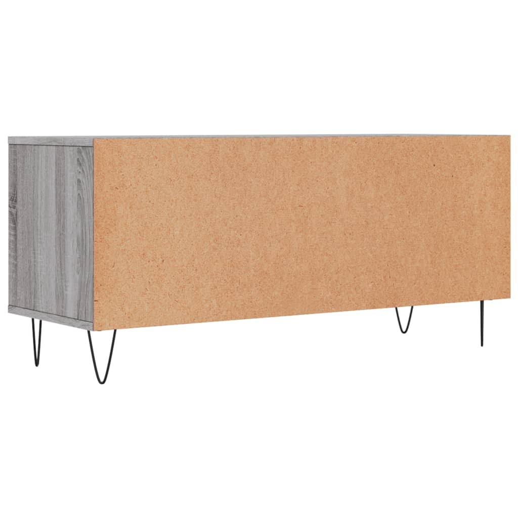 TV ormarić sivi Sonoma 100x34,5x44,5cm konstruirano drvo